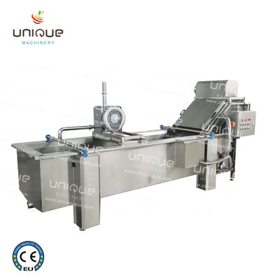 製造工場生産のための容量850KGの葉野菜泡洗浄ライン