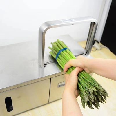 食品と野菜の結合のための自動インダクションバンドリングバンドリングマシンを操作しやすい