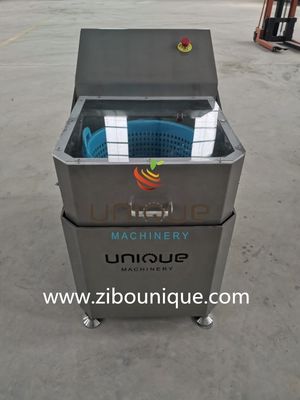 食品加工産業における新鮮なサラダと野菜の乾燥のための遠心分離機