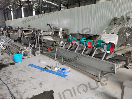 1.5kw プランタンとココナッツのための野菜ブランチング機器 オーダーメイド電圧