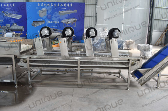 熱気ローラーベルト メッシュコンベヤー 高圧扇風機 果物・野菜用エアドライヤー