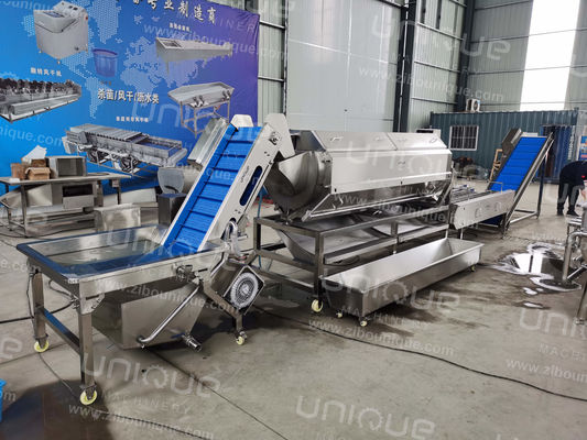 食品加工産業のためのジャガイモの皮革と洗濯機 2.25 kw