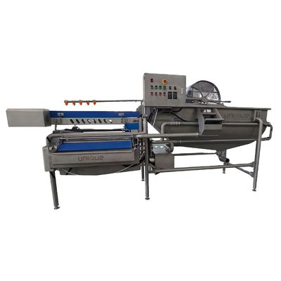 カスタマイズされた電圧 1.5t/h 容量 野菜とサラダの洗濯機