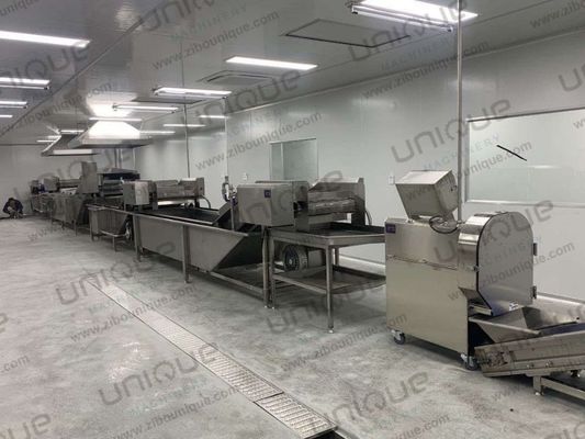 冷凍野菜加工ラインにおける革命的な冷凍果物と野菜の機能