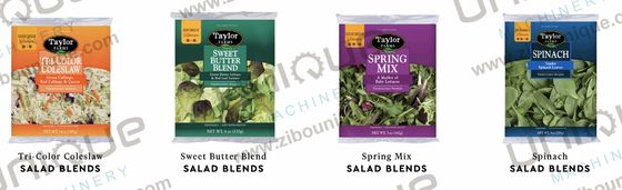 高容量 2000kg/h 野菜の切断 カブス レタス 洗濯加工ラインの機械