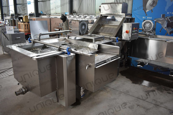 製造工場生産のための容量850KGの葉野菜泡洗浄ライン