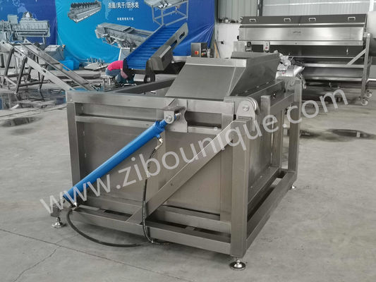 240 KG ステンレス スチール ボックス クレート ビン ダンパー 果物と野菜のスムーズな卸荷