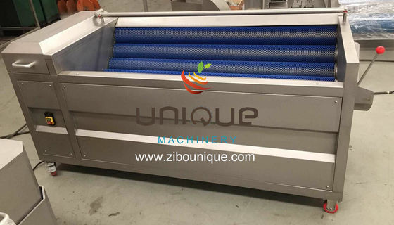 商用級のジャガイモ剥き機とカモフラージュ洗濯機