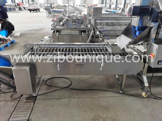 食品加工産業 4.12 kw 工業用 カーボリンダムロール付き ポテトペラー